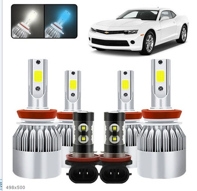 Tcyato Cross-Border Hot-Selling Led: Ön faralar - c6-h11-4-pieces-lens-fog-lamp-h11-2-pieces