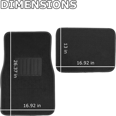 dedicated car foot mat carpet: Universal Foot Pad