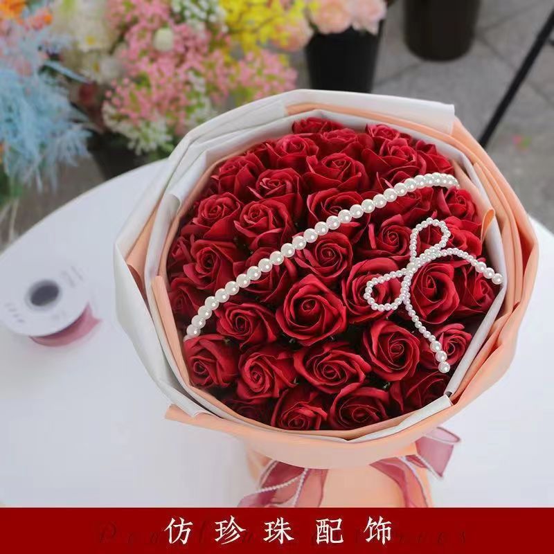 女神节浪漫妈妈珍珠蝴蝶结蛋糕装饰母亲节网红情人节摆件节日派对