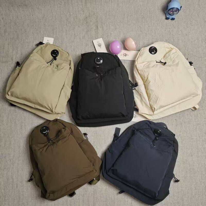 2026 New Model C.P Company Casual Academy-Style Backpack, Double-Shoulder Backpack, School Bag, Trendy Brand, Ultra-Light Hiking Bag