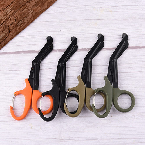 EDC outdoor military scissors EMT scissors survival rescue scissors camping tools emergency canvas scissors medical scissors