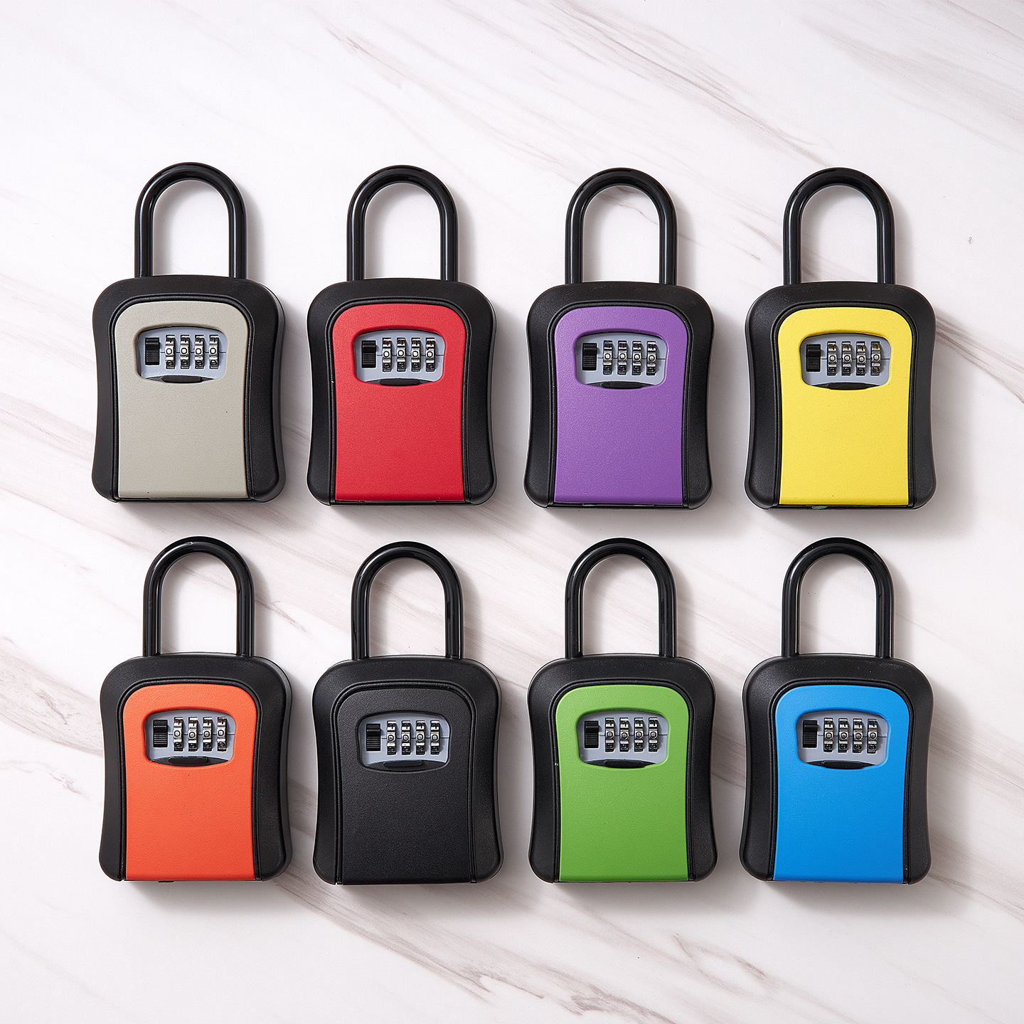 Caja de llaves de contraseña al aire libre Caja de llaves