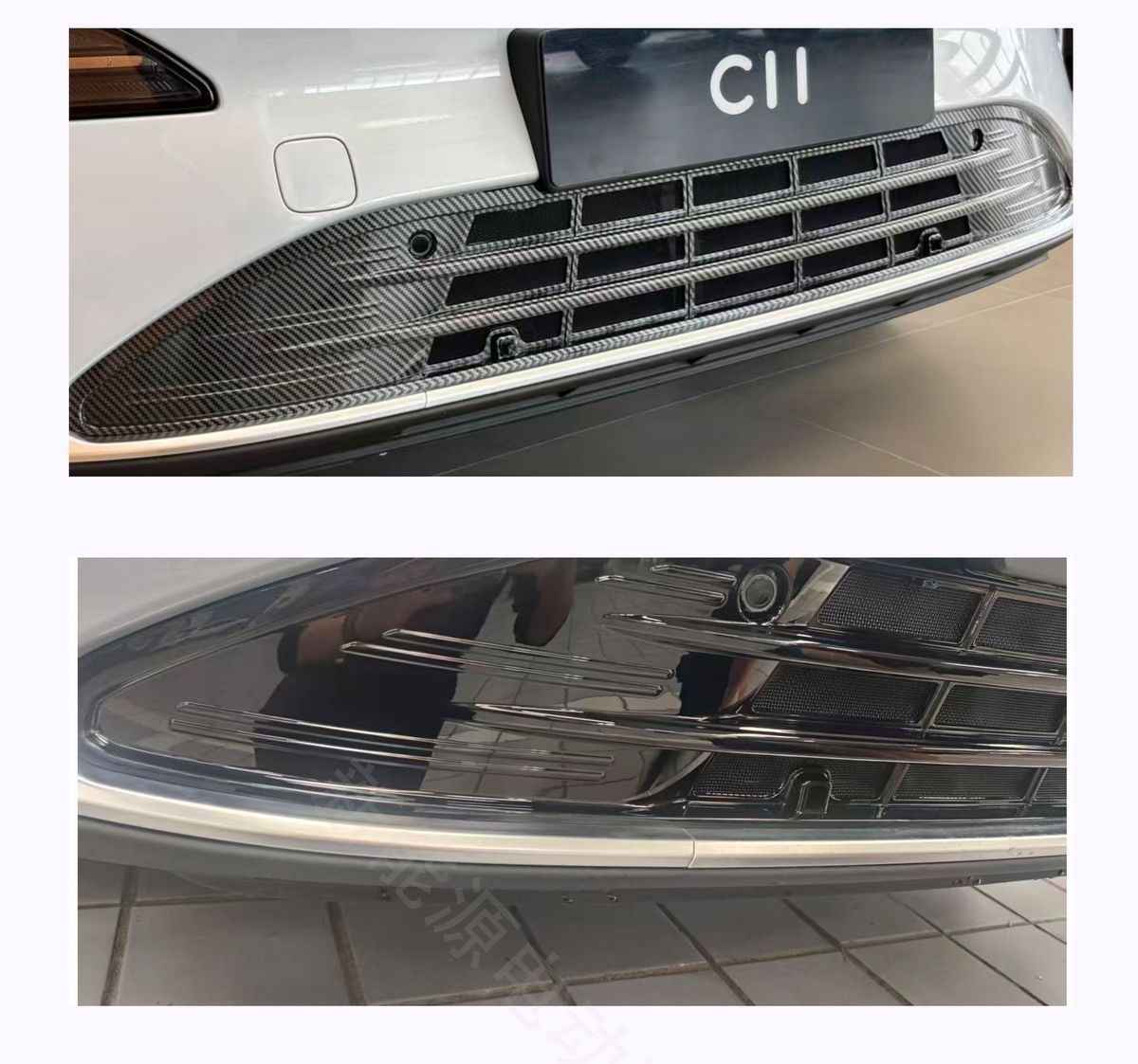 Suitable for Leapmotor C11 Front Grille Water Tank Protection, Leapmotor C11C16/T03/B10 Detachable Car Part, No Disassembly Required