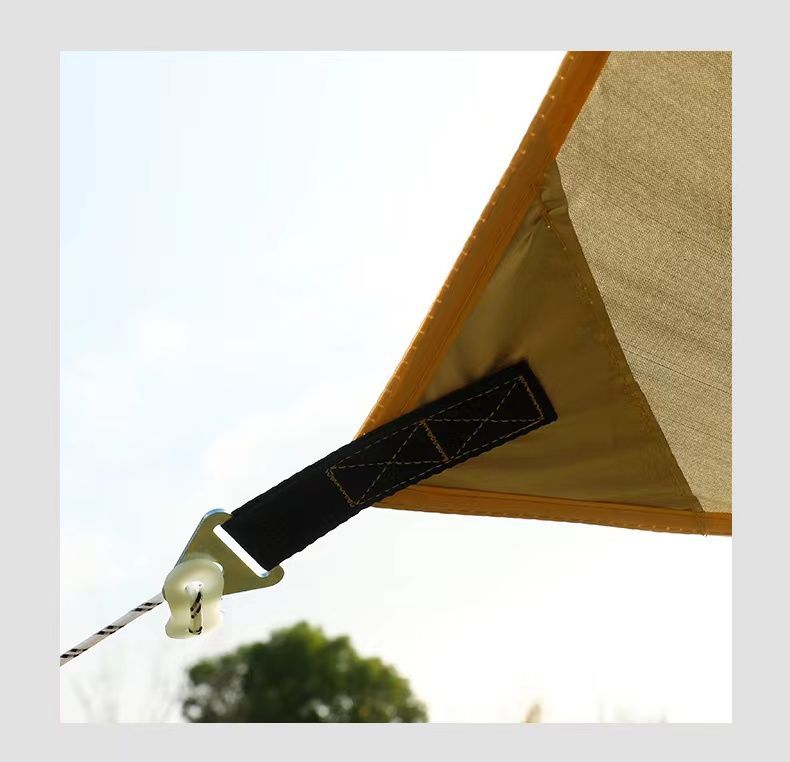 Outdoor Butterfly Canopy Thickened Awning Waterproof Sun Protection Rainproof Uv Protection Portable Camping