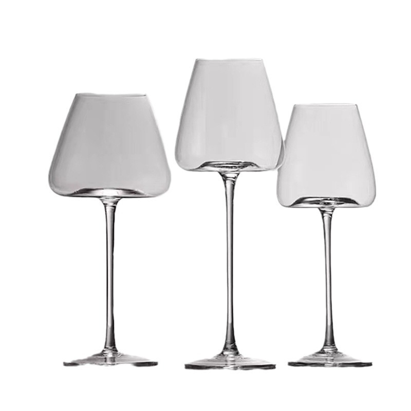 Vaso de vino rojo, conjunto de vidrio de cristal, copa de vino grande, copa de vino europea, copa de vino de restaurante de borgoña