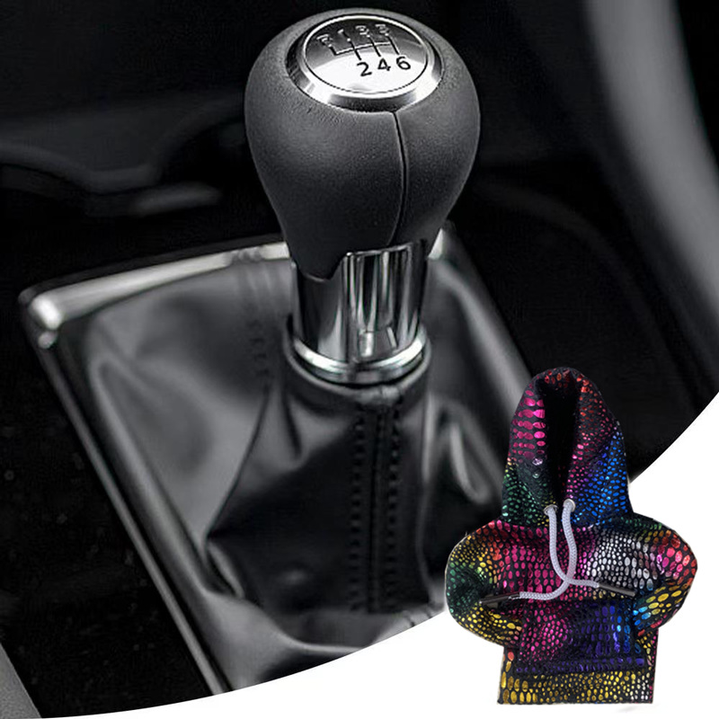 Cross-border hot selling car gear cover small sweater, car supplies, car mini gear cover automatic gear cover