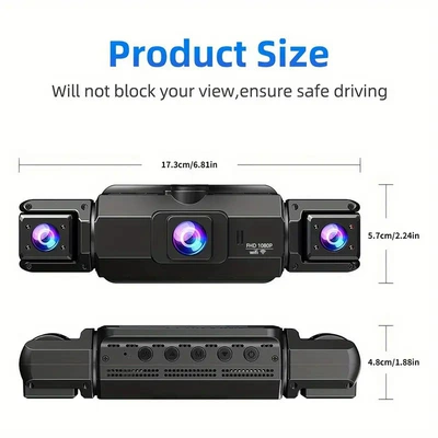 360 ° Cross-border four-camera high-definition Driving recorder