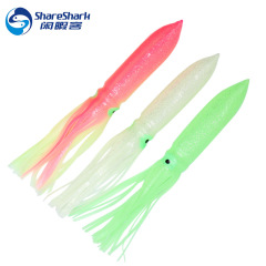 Colorful lures 30cm mixed with glow-in-the-dark octopus mixed color squid lure octopus soft bait
