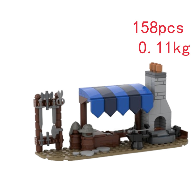 Construction Block Toy Small Particle Assembly Model Ornament_voghion.com
