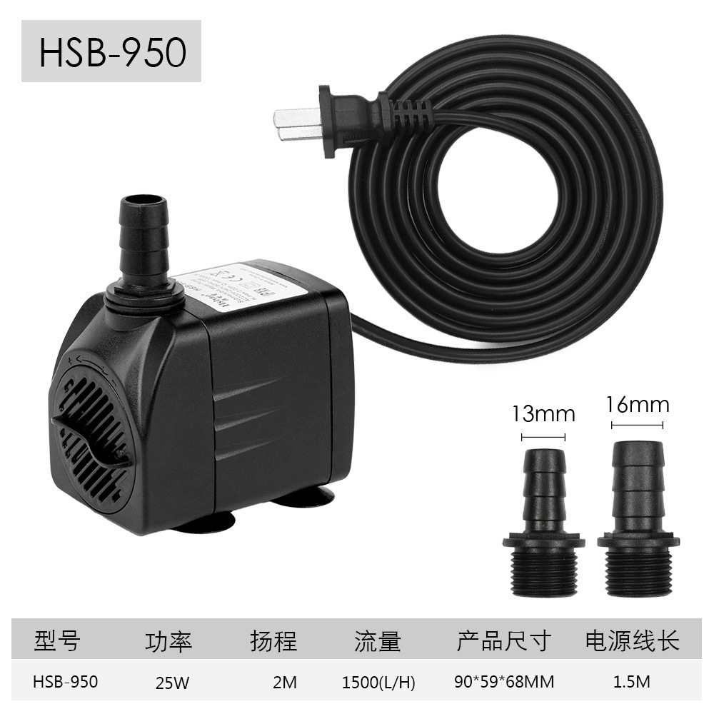 Hsb-950/25w/1500 flow rate