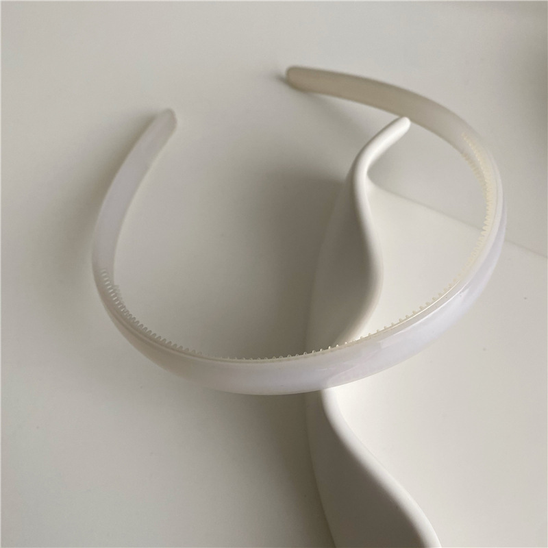 30g Weight Hair Band Hair Accessories Type Birthday Occasion Arylic Material Solid Color Pattern Women'S Gender Simple Style Style Simple Style Solid Color Arylic Hair Band 9