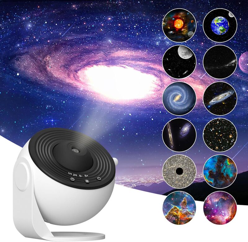 2025 クロスボーダー新製品星空プロジェクターランプ寝室ハイエンドライブ雰囲気ランプ投影ナイトライト星空ランプ|undefined