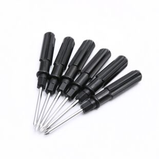 Factory direct dual-purpose black screwdriver, medium black dual-purpose screwdriver, supporting vehicle tools