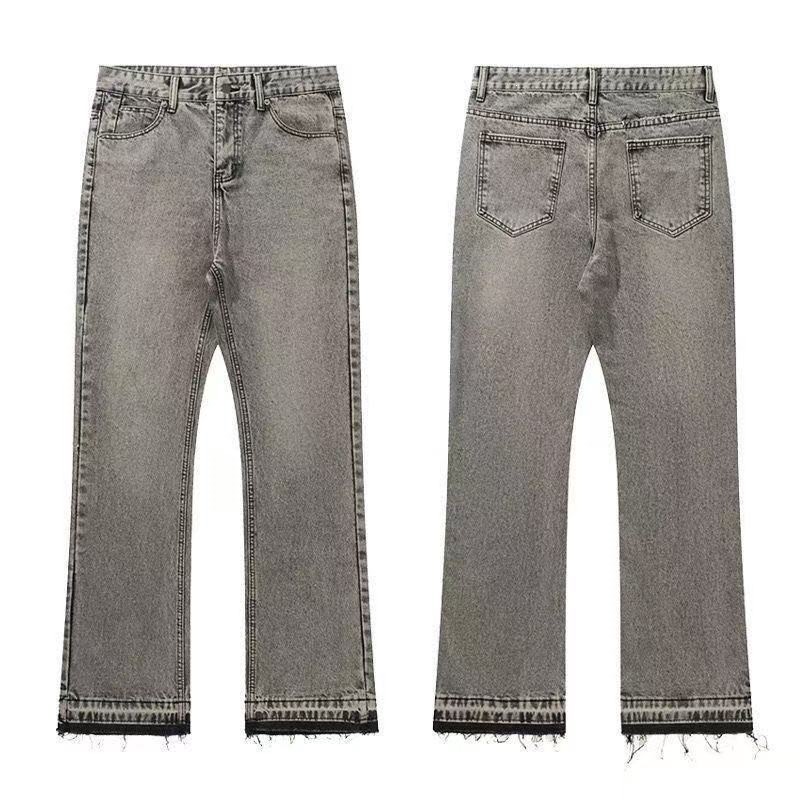 Jeans de Mezclilla para Hombre Modelo 507, Mezclilla de Algodón, Efecto Lavado, para Uso Diario