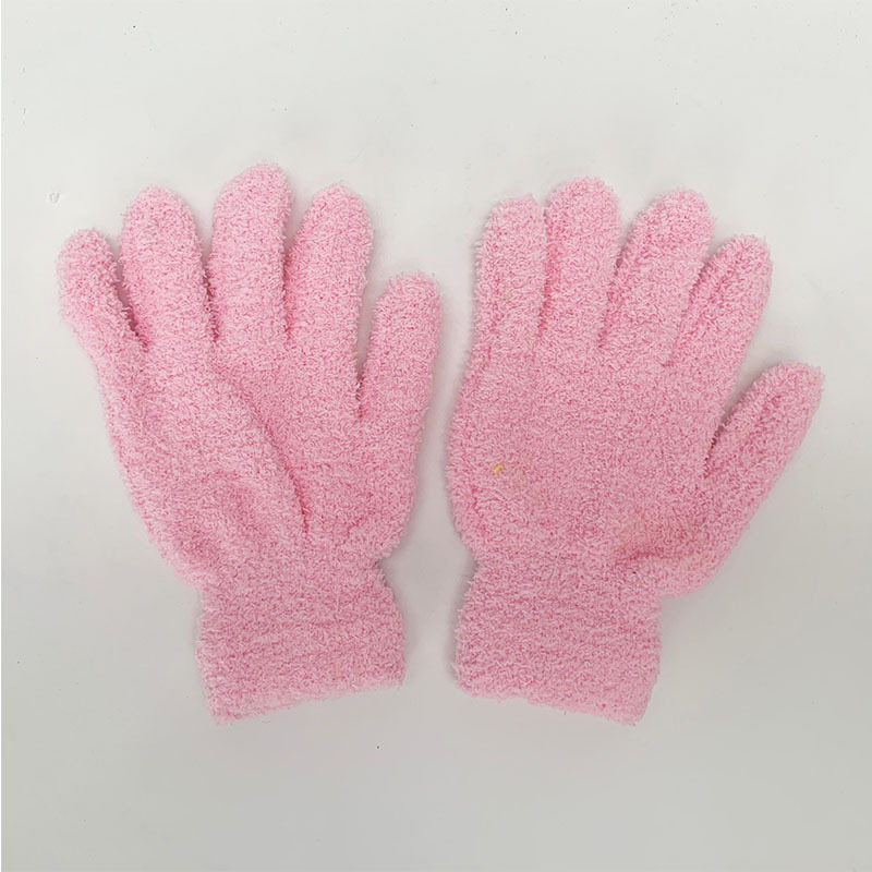 Frau Mode Einfarbig Polyester Handschuhe 1 Paar display picture 1