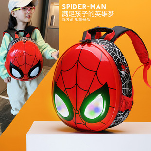 Kindergarten schoolbag cartoon cute Spider-Man backpack trendy children's schoolbag lightweight boys and girls backpack wholesale