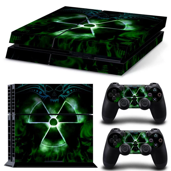 Скины‑наклейки для PS4 — модные мультяшные и стильные дизайны, матовый винил против царапин