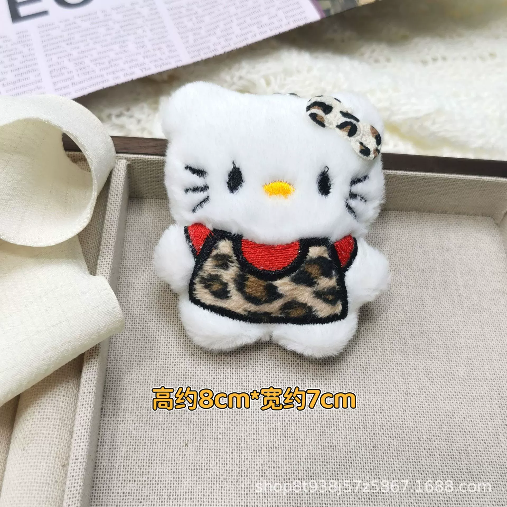 Pendant, doll, cute keychain, bag, kitten, DIY