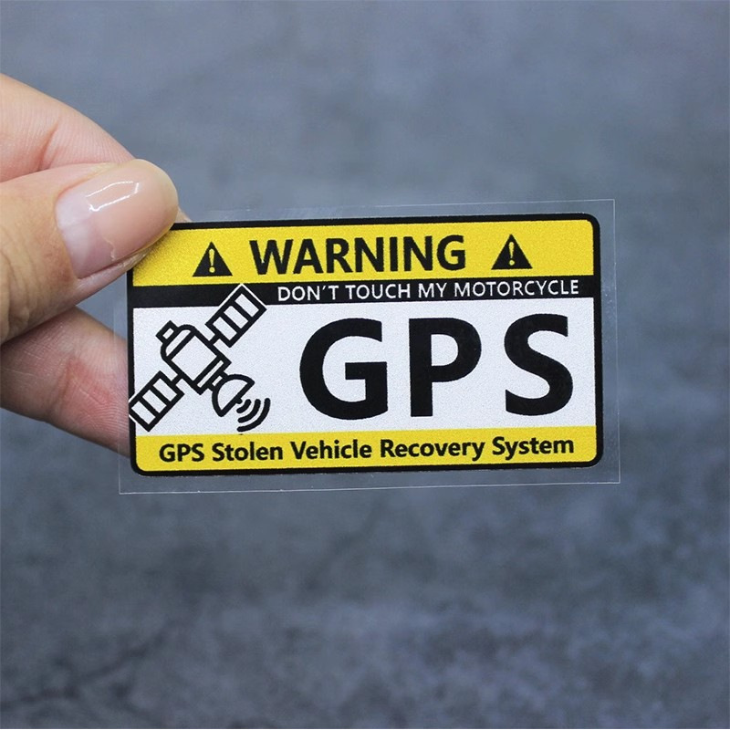 Reflective Warning For Motorcycles Personalized Decorative Creative Decals Don't Touch My Motorcycle Body Stickers_voghion.com