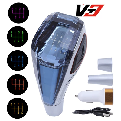 Trade Car Modification Luminous Crystal: Cab and accessories - blue-crystal-with-luminous-sides-r123456