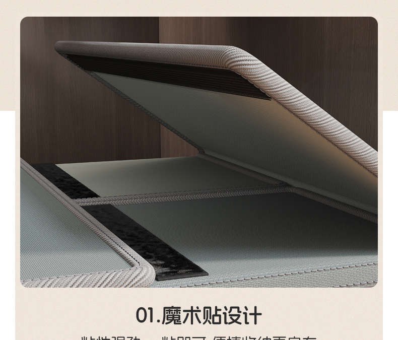 床单四件套收纳盒家用衣柜分层布艺收纳箱折叠被单被套床笠整理箱
