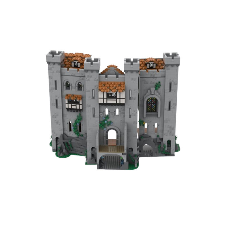 Castillo bloques de construcción modelo educativo para armar_voghion.com