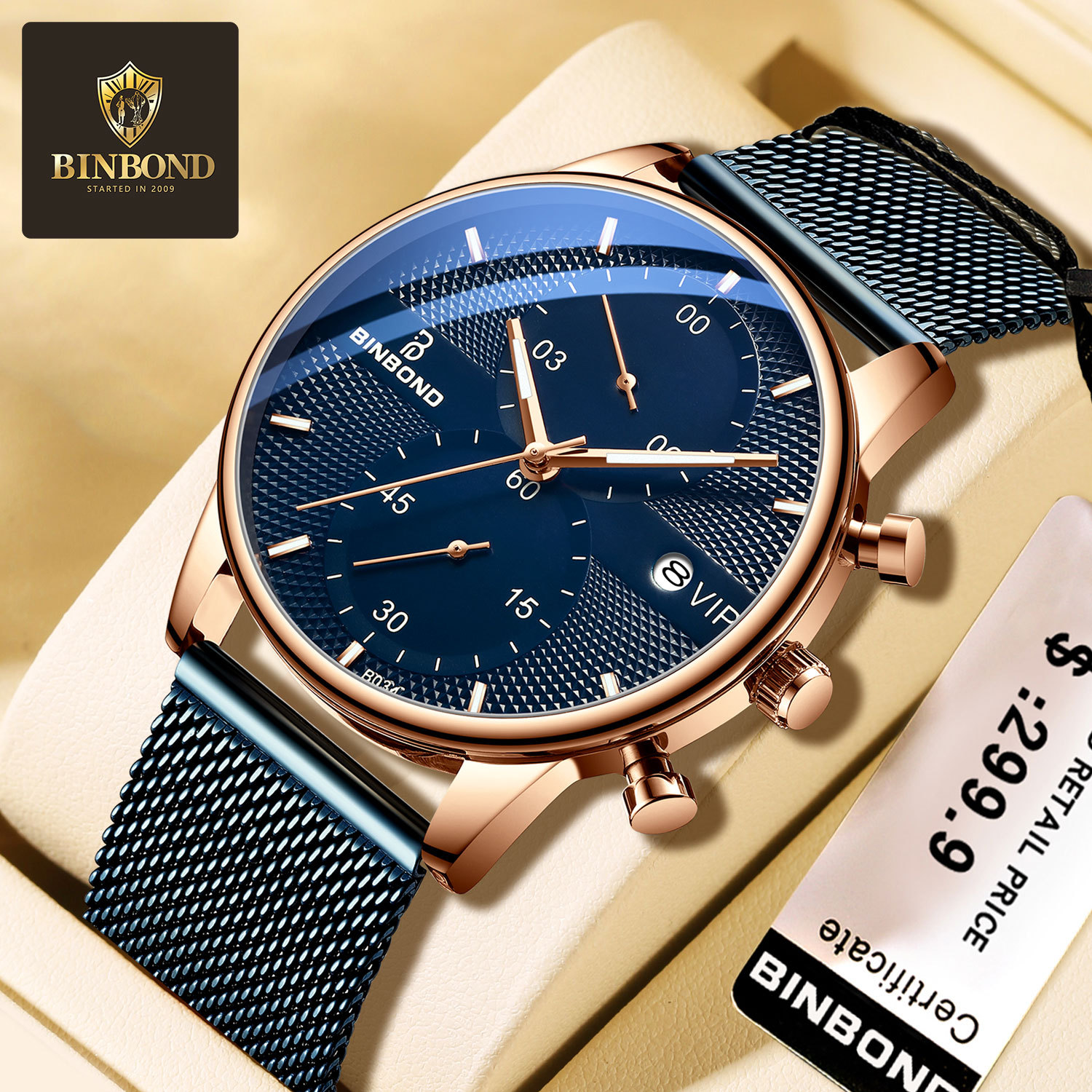 Ultra-thin student automatic concept watch foreign trade new handsome boy Junior High School Business Men's Watch fashionable quartz watch