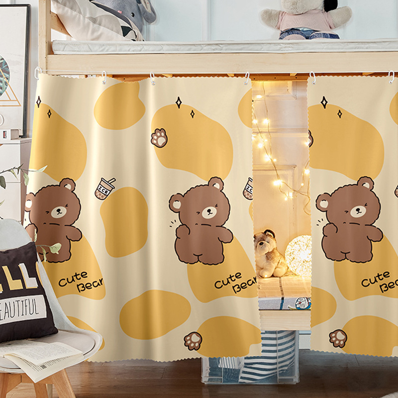 dormitorio estudiantil cortina de cama gruesa cortina de sombra fuerte cortina de cama superior masculina cortina de cama inferior cortina de cama de cama de dormitorio estudiantil
