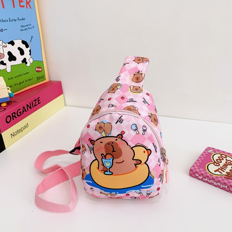 Carpibala bolso de pecho para niños 2025 nuevo caricatura lindas niñas mochila bolso de bebé de estilo extranjero niño mochila