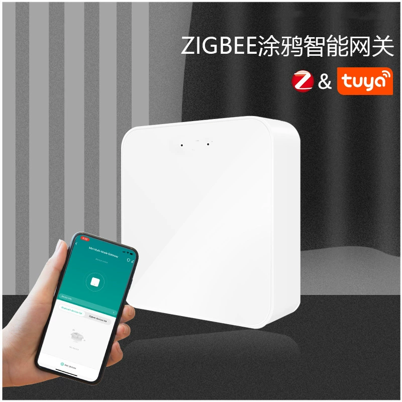 Граффити смарт ZigBee шлюз граффити WIFI к ZIGBEE шлюз Фиолетовый пик шлюз
