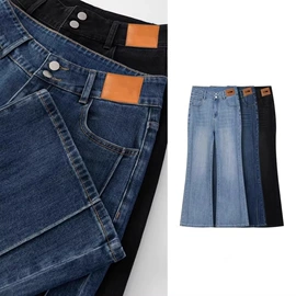 女式牛仔裤;休闲裤;半身裙