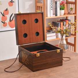 白酒盒礼盒葡萄酒木盒四支包装盒木质多瓶装包装礼品盒送礼物