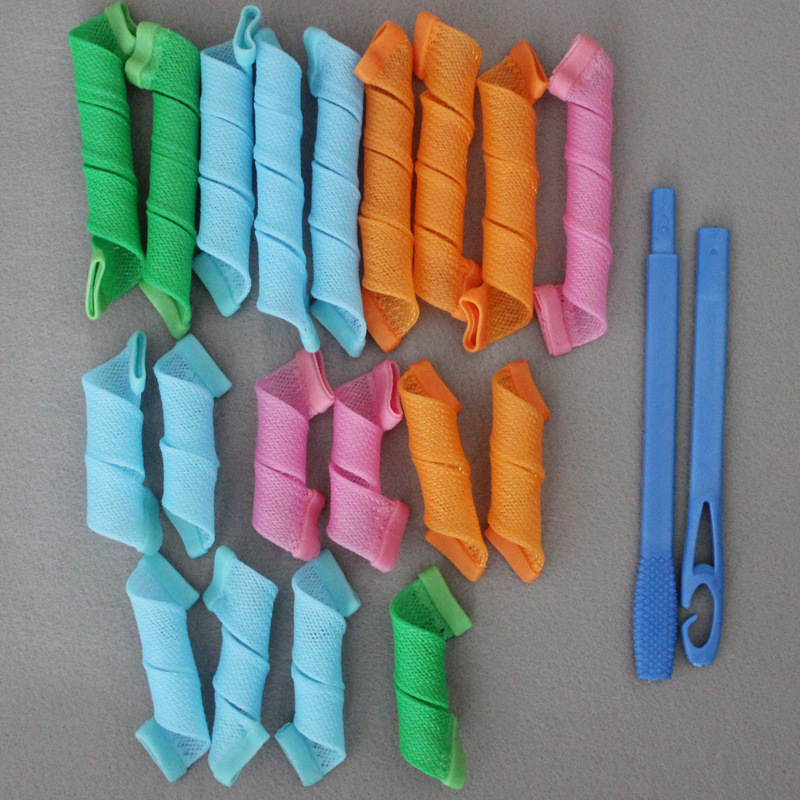 Transfronterizo al por mayor MAGIC LEVERAG rizador de pelo MAGIC Rizador de Pelo 18 Unids/caja opp