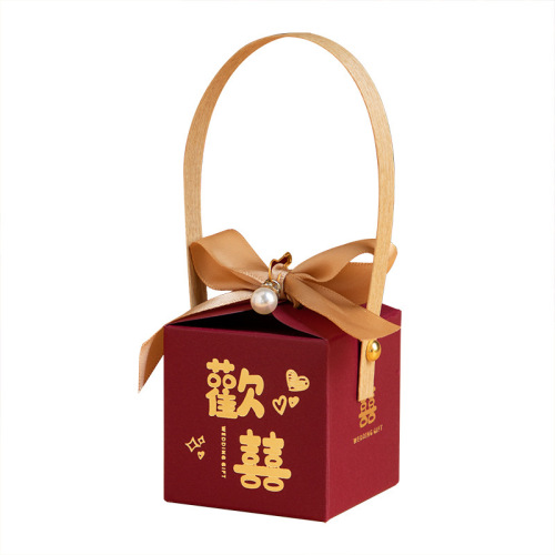 2024 New Sugar Box Wedding Candy Box Wholesale Wedding Souvenir Wedding Candy Gift Box Candy Packaging Box Small