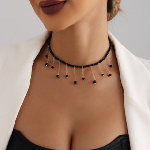 �W���羳�Ʒ �͹ź�ɫ�������Kˮ������choker �������߼�����