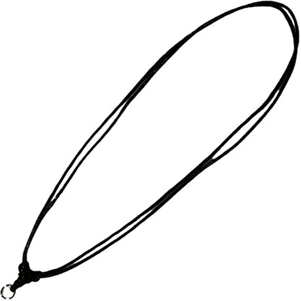 universal black adjustable necklace