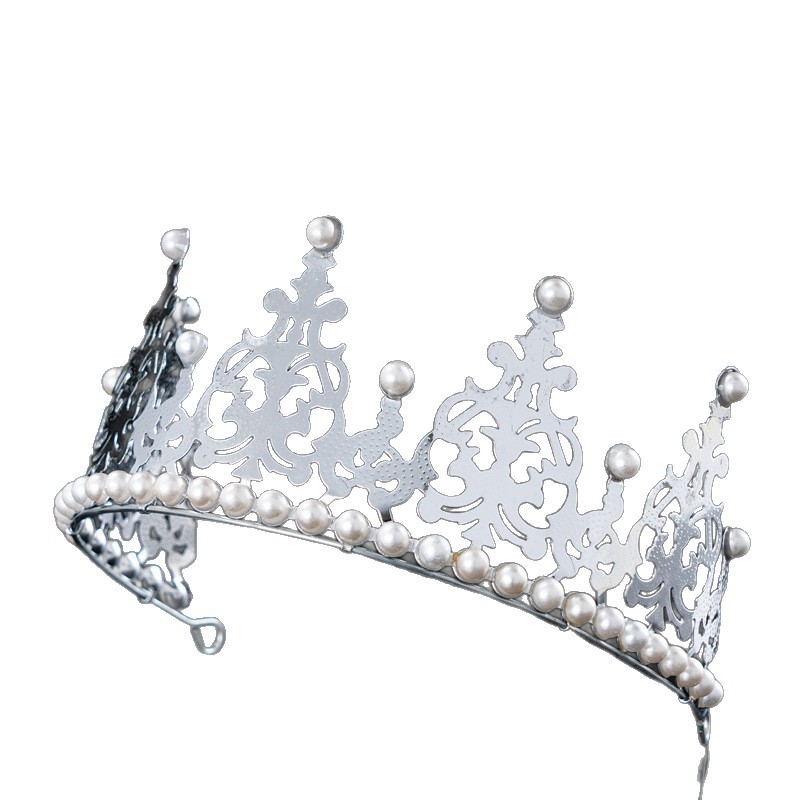 Fábrica directa transfronteriza corona de cabeza de cumpleaños torta de decoración ramo de flores decoración de novia corona de cabeza reina vestido de cumpleaños