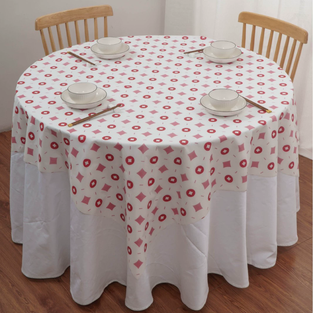 200 одноразовых скатертей с принтом, утолщенные скатерти из каменной ткани для отелей и гостиниц для домашнего использования, высококачественные водонепроницаемые и маслостойкие.