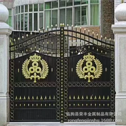 Производители поставляют общественные ворота Welcome Gate Tower European -style Iron Triumph Village Estuary Community Large Arch