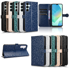 适用三星Galaxy A26波点纹5G手机壳保护套翻盖插卡