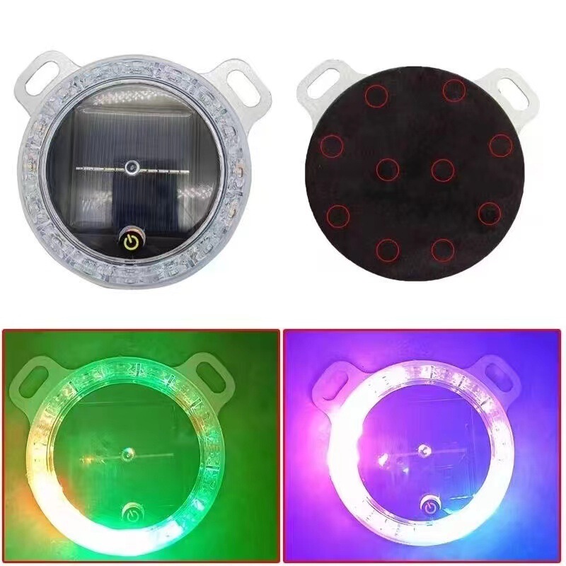 大型トラックソーラーフラッシュライトオートバイアンチチェイス幅警告灯車のリアテールライト LED 配線なし|undefined