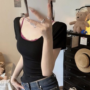 Pure Desire Sexy Back Large Butterfly Vest Women's Summer New Suspender Yoga Sports Inner Tube Top Underwear