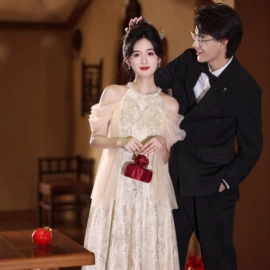 晚礼服;婚纱;敬酒服