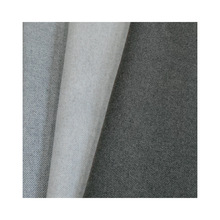 羊毛面料粗纺梭织双面斜纹素色毛呢面料秋冬男女装大衣外套面料