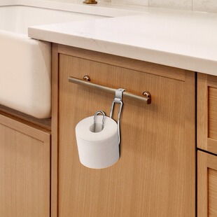 Amazon temu cross-border wrought iron toilet toilet paper holder wrought iron roll paper holder toilet wall hanging tissue holder