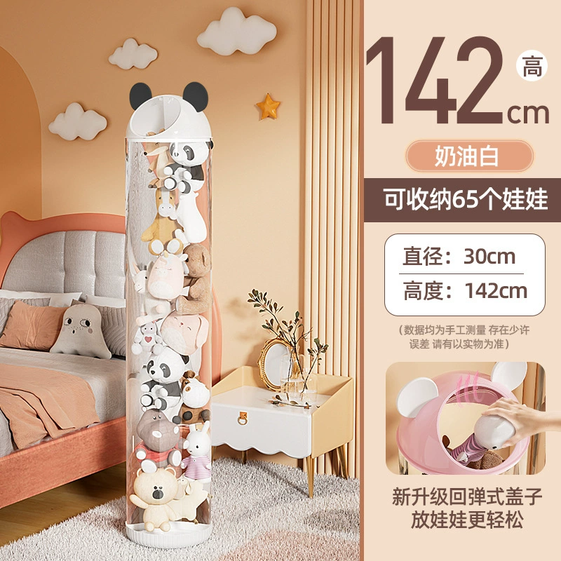 Doll, storage system, plush toy