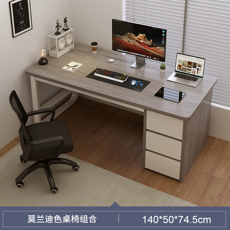 escritorio de escritorio simple y moderno con cajón escritorio de escritorio