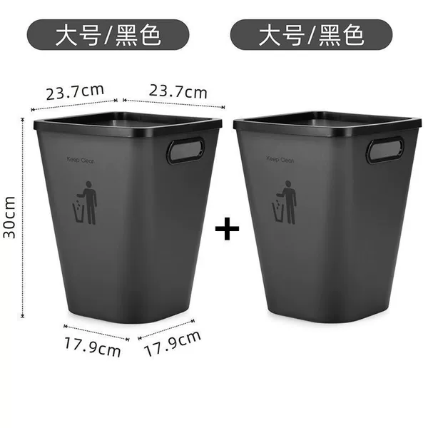 Big black garbage bag, 2 pieces, 40