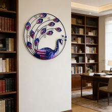 天鹅金属工艺品墙体装饰品铁艺画亚马逊外贸跨境厂家供应铁艺壁饰