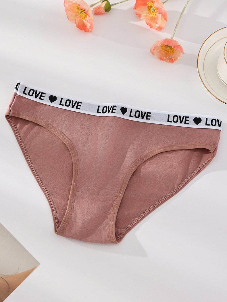 35g Weight Low Waist Panties Waist Briefs Panties Style Panties Lingerie Type Cotton Spandex Fabric Type 1 Piece Quantity Vocabulary Words/Name, Color Block Pattern All Seasons Season Women's Gender Simple Style Style Vocabulary Words/Name Color Block Simple Style Cotton Spandex All Seasons Low Waist Briefs Panties Panties 3